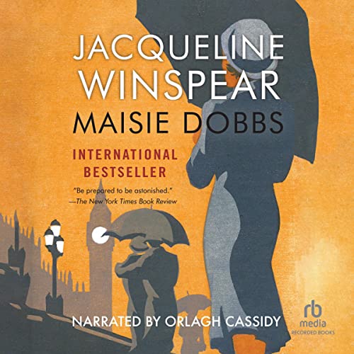 Cover of the "Maisie Dobbs" audiobook